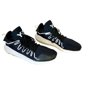 Adidas Y-3 Kusari Core Black sneakers Yohji Yamamoto size 12